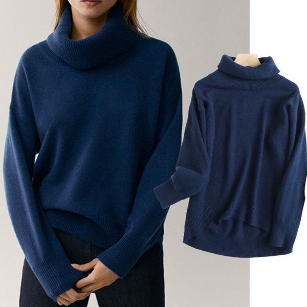 women's sweaters maxdutti winter women england style fashion solid turtleneck cashmere wool warm pull femme pullovers top, White;black
women's sweaters maxdutti winter women england style fashion solid turtleneck cashmere wool warm pull femme pullovers top, White;black