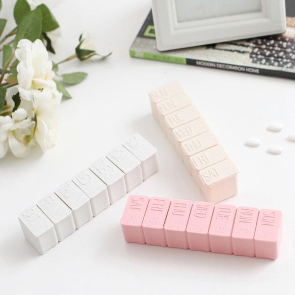 outdoor gadgets 7 days one week small case box mini pillbox container dispenser independent lattice plastic u3
outdoor gadgets 7 days one week small case box mini pillbox container dispenser independent lattice plastic u3