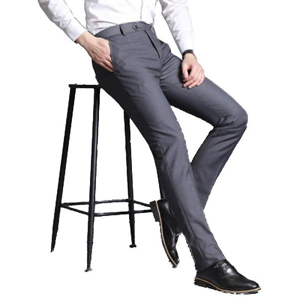 men's suits & blazers men grey suit pants nice dress straight business ofice trousers mens formal pant male slim fit classic, White;black
men's suits & blazers men grey suit pants nice dress straight business ofice trousers mens formal pant male slim fit classic, White;black