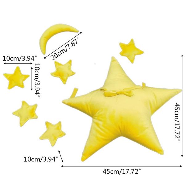 caps & hats t5ec 8 pcs baby posing stars pillow set born pography props infants po shooting accessories, Yellow
caps & hats t5ec 8 pcs baby posing stars pillow set born pography props infants po shooting accessories, Yellow