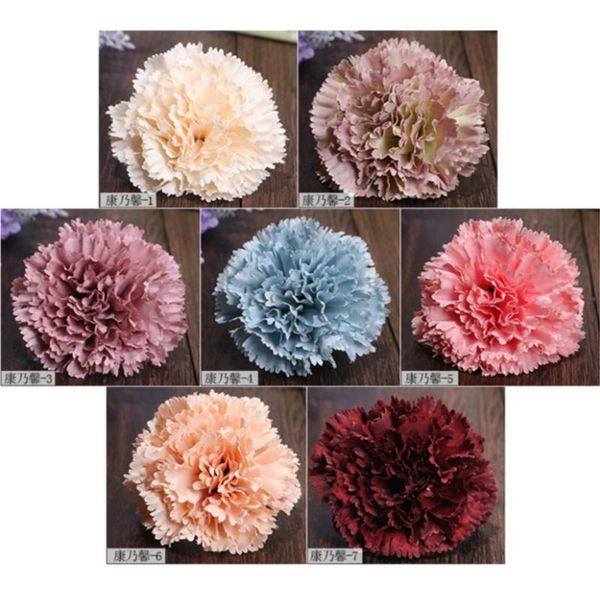 pcs/ lot artificial carnation simulation flower head 8 cm diameter wedding / party home diy fake flowers wall decoration decorative & wreath
pcs/ lot artificial carnation simulation flower head 8 cm diameter wedding / party home diy fake flowers wall decoration decorative & wreath