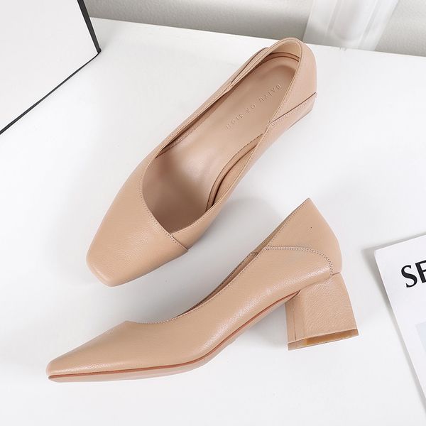 dress shoes big size 35-40 wedding woman leather thick heels pumps 5cm high office lady party red concise p0056 q4jg, Black
dress shoes big size 35-40 wedding woman leather thick heels pumps 5cm high office lady party red concise p0056 q4jg, Black