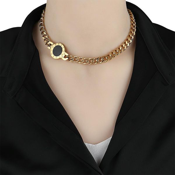 chains stainless steel curb cuban link chain necklace punk thick pendant necklaces for women street style collars chokers gift, Silver
chains stainless steel curb cuban link chain necklace punk thick pendant necklaces for women street style collars chokers gift, Silver