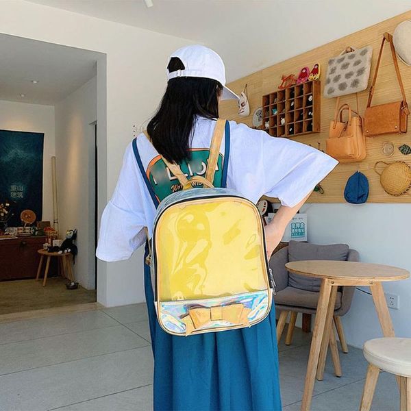 outdoor bags girls backpack women ladies street bowknot transparent shoulder handbag casual mochila masculina#g7
outdoor bags girls backpack women ladies street bowknot transparent shoulder handbag casual mochila masculina#g7