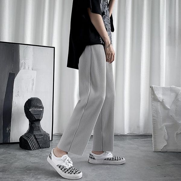 men's pants #5102 gray black summer pantalon homme casual loose korean streetwear thin wide leg joggers sweatpants straight fashion
men's pants #5102 gray black summer pantalon homme casual loose korean streetwear thin wide leg joggers sweatpants straight fashion