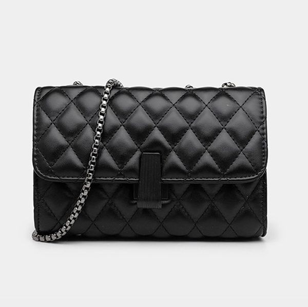 Womens Bag PU Leather Brand Designer Sac Chain Womens One Shoulder Straddle Bag 2021 Luxury Fashion Handbag or Girls Purse
Womens Bag PU Leather Brand Designer Sac Chain Womens One Shoulder Straddle Bag 2021 Luxury Fashion Handbag or Girls Purse