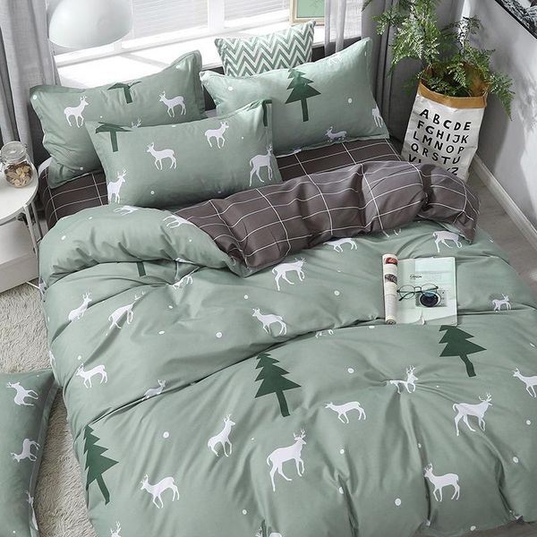 bedding sets warm green deer youthful style home textile soft duvet cover bed sheet pillow case single double king for set
bedding sets warm green deer youthful style home textile soft duvet cover bed sheet pillow case single double king for set