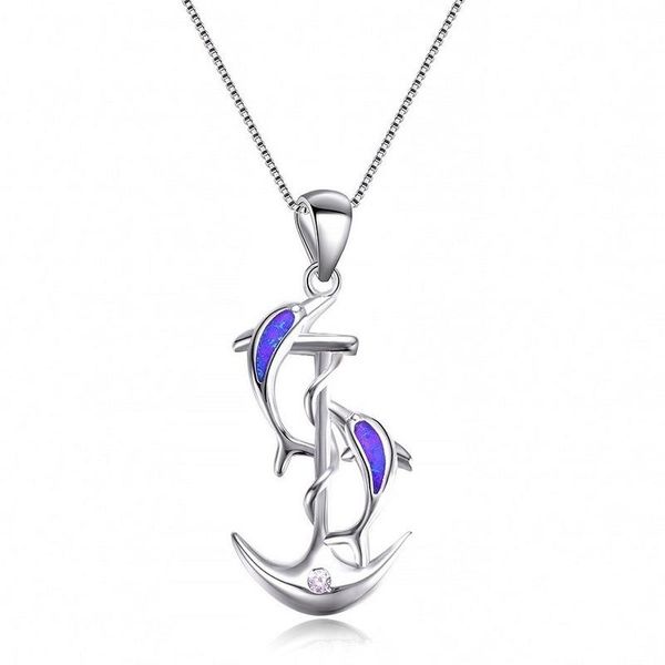 pendant necklaces charm cute dolphin multicolor chain necklace anchor jewelry for women anniversary gifts, Silver
pendant necklaces charm cute dolphin multicolor chain necklace anchor jewelry for women anniversary gifts, Silver