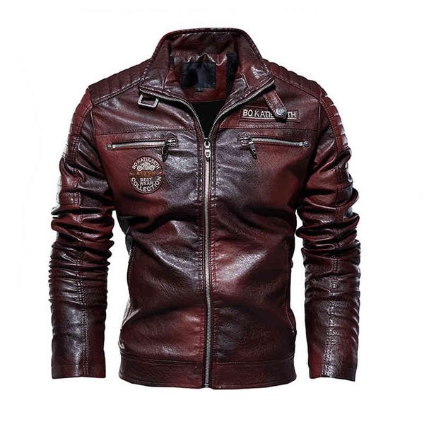 men's leather & faux new winter fleece military pu jacket men motorcycle leahter jackets male windbreaker chaqueta cuero hombre l-, Black
men's leather & faux new winter fleece military pu jacket men motorcycle leahter jackets male windbreaker chaqueta cuero hombre l-, Black
