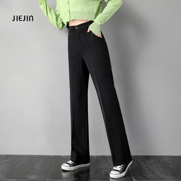 women's pants & capris 2021 fall of wide black leg yards slacks slim straight women loose womenkorean trousers, Black;white
women's pants & capris 2021 fall of wide black leg yards slacks slim straight women loose womenkorean trousers, Black;white