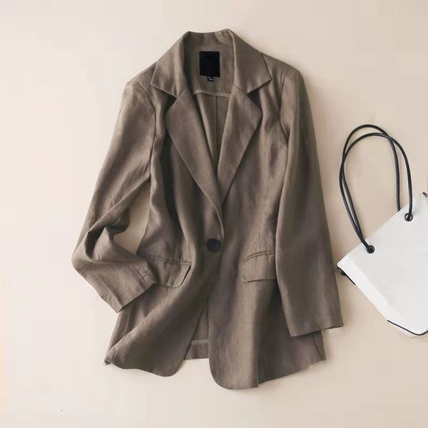 women's suits & blazers arrival spring/autumn women casual long sleeve notched collar all-matched cotton linen single button w321 fguc, White;black
women's suits & blazers arrival spring/autumn women casual long sleeve notched collar all-matched cotton linen single button w321 fguc, White;black