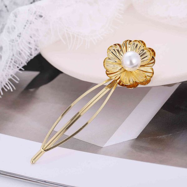 f1714 hairpin femininity rosette hairpin fashion pearl clip edge hairpin, Golden;silver
f1714 hairpin femininity rosette hairpin fashion pearl clip edge hairpin, Golden;silver