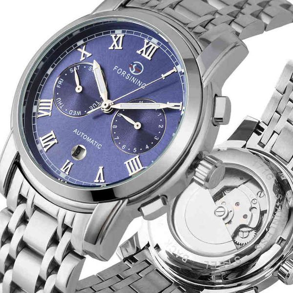 automatic-self-winding mechanical watches durable elegant name stainless steel tape men business clocks clock, Slivery;brown
automatic-self-winding mechanical watches durable elegant name stainless steel tape men business clocks clock, Slivery;brown