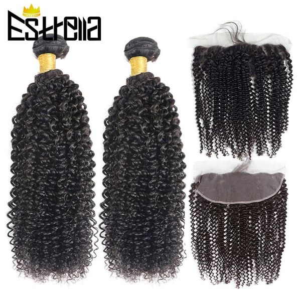 human hair bulks brazilian kinky curly 2 bundles with13x4 ear to lace frontal closure remy with, Black
human hair bulks brazilian kinky curly 2 bundles with13x4 ear to lace frontal closure remy with, Black