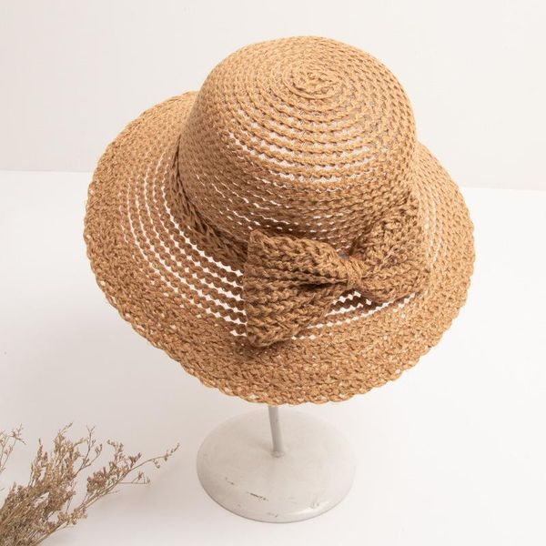 wide brim hats ldslyjr straw solid bow big bucket hat fisherman fold outdoor travel sun cap for girl and women 374, Blue;gray
wide brim hats ldslyjr straw solid bow big bucket hat fisherman fold outdoor travel sun cap for girl and women 374, Blue;gray