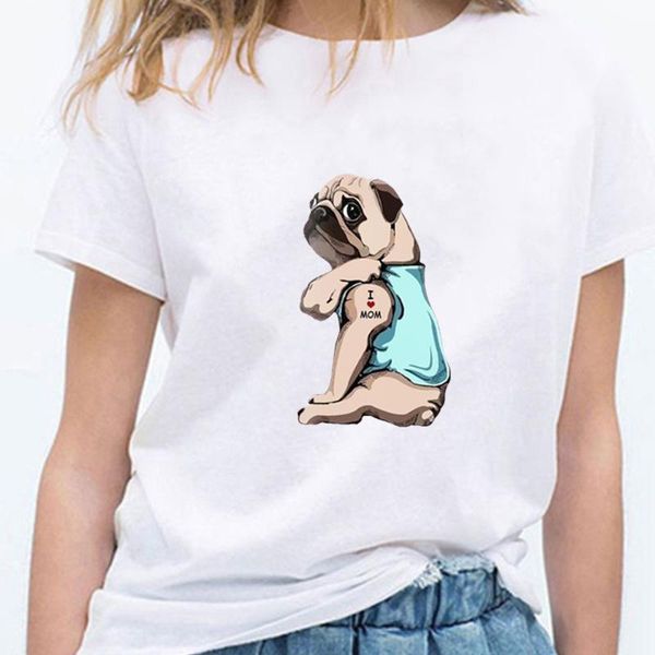 women's t-shirt funny i love mom dog t shirt women tshirt anime cute summer cool, White
women's t-shirt funny i love mom dog t shirt women tshirt anime cute summer cool, White