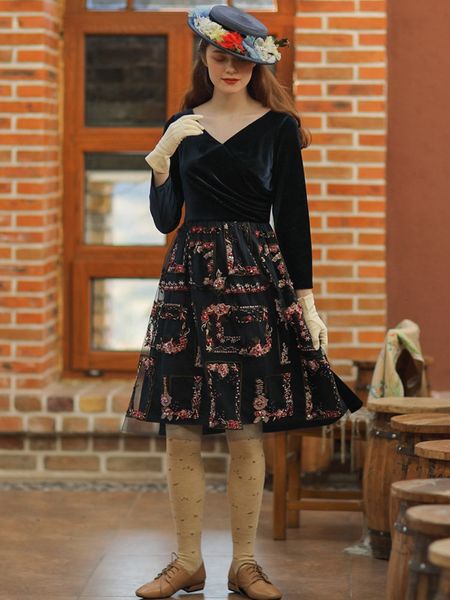 casual dresses original design autumn winter women vintage elegant slim luxury handmade embroidery beading mesh patchwork velvet dress ynwx, Black;gray
casual dresses original design autumn winter women vintage elegant slim luxury handmade embroidery beading mesh patchwork velvet dress ynwx, Black;gray