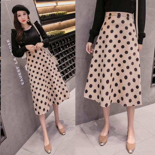skirts women dot a-line skirt mid-calf empire office lady sweet cotton 2021 winter autumn half korean version female, Black
skirts women dot a-line skirt mid-calf empire office lady sweet cotton 2021 winter autumn half korean version female, Black