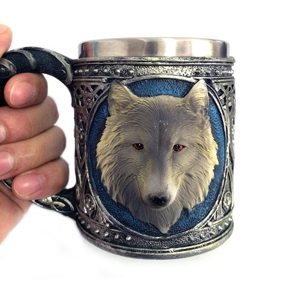 mugs 3d wolf mug coffee cups cartoon animal king drinking tools retro resin stainless steel lining tea beer gift
mugs 3d wolf mug coffee cups cartoon animal king drinking tools retro resin stainless steel lining tea beer gift