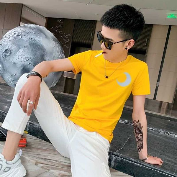 w2011 short sleeve t-shirt men's summer new fashion brand trend slim social korean half sleeve shirt, White;black
w2011 short sleeve t-shirt men's summer new fashion brand trend slim social korean half sleeve shirt, White;black