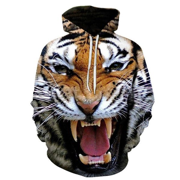 men's hoodies & sweatshirts for fall / winter 2021 dominant tiger 3d print funny animal street fashion hooded . sweatshirt, Black
men's hoodies & sweatshirts for fall / winter 2021 dominant tiger 3d print funny animal street fashion hooded . sweatshirt, Black