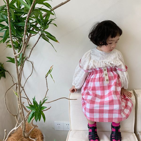 girls casual plaid slip dress cotton sleevless overalls dresses 1-6y 210508, Red;yellow
girls casual plaid slip dress cotton sleevless overalls dresses 1-6y 210508, Red;yellow