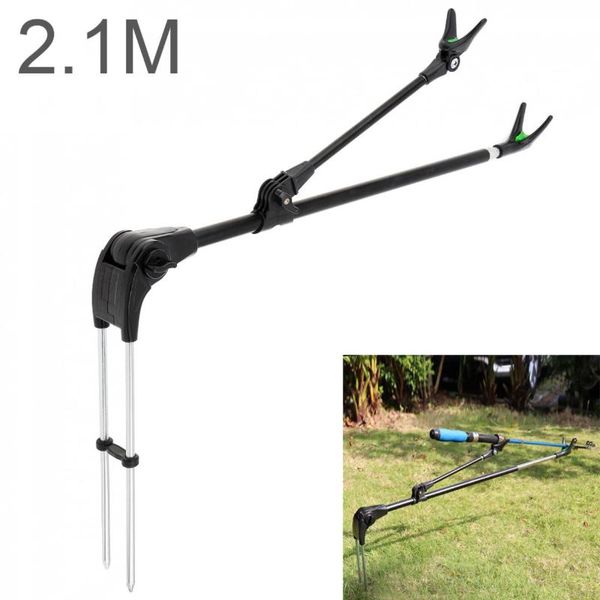 2.1m fishing rod ground inserted stand bracket metal stretch pole box chair holder boat rods
2.1m fishing rod ground inserted stand bracket metal stretch pole box chair holder boat rods