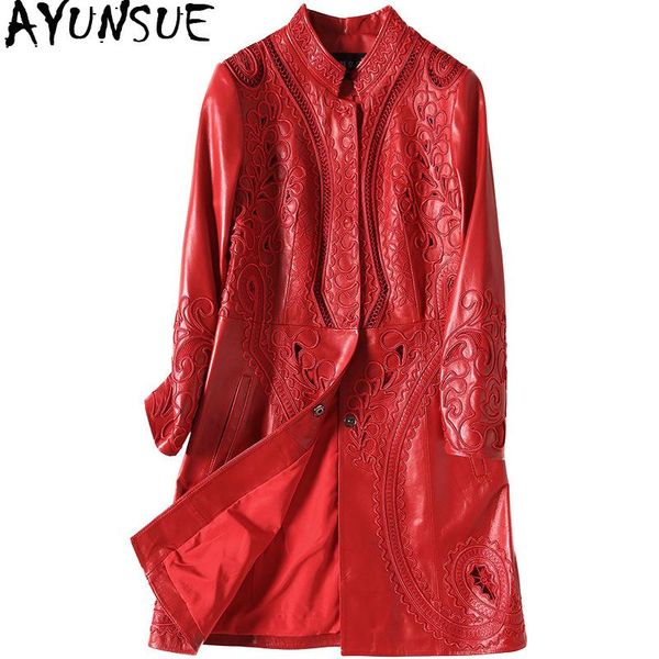 sheepskin coat real genuine leather jacket women clothes 2021 red women's fur korean elegant trench plus size zt2153 & faux, Black
sheepskin coat real genuine leather jacket women clothes 2021 red women's fur korean elegant trench plus size zt2153 & faux, Black