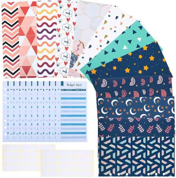 gift wrap 26 pcs budget cash envelopes system 12 pieces a6 binder planner refills with 2 sheets label
gift wrap 26 pcs budget cash envelopes system 12 pieces a6 binder planner refills with 2 sheets label