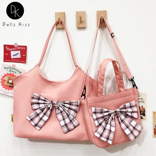 evening bags women's solid color japanese harajuku shoulder bag female cute fresh and sweet bow tote student book nylon messenger1
evening bags women's solid color japanese harajuku shoulder bag female cute fresh and sweet bow tote student book nylon messenger1
