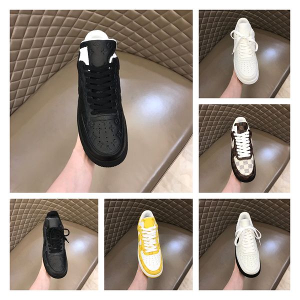 2021 men spring and summer new style luxury designer versatile casual shoes multi-color leather athletic shoes breathable design size 38-45, Black
2021 men spring and summer new style luxury designer versatile casual shoes multi-color leather athletic shoes breathable design size 38-45, Black
