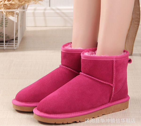 women's classic shorts boots wgg5854 boots womens snow boot winter leather shoes eur35-42, Black
women's classic shorts boots wgg5854 boots womens snow boot winter leather shoes eur35-42, Black