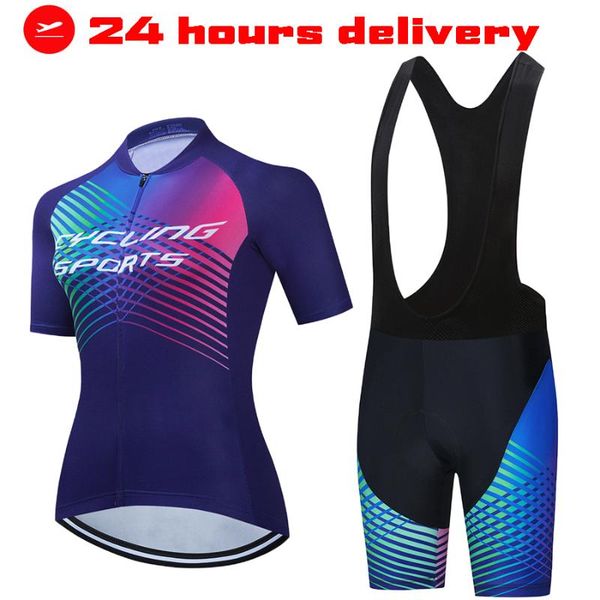 quick-dry mountain bike clothing 2021 women bicycle jersey bib set dress summer outdoor sports cycling clothes ladies mtb wear racing sets, Black;blue
quick-dry mountain bike clothing 2021 women bicycle jersey bib set dress summer outdoor sports cycling clothes ladies mtb wear racing sets, Black;blue