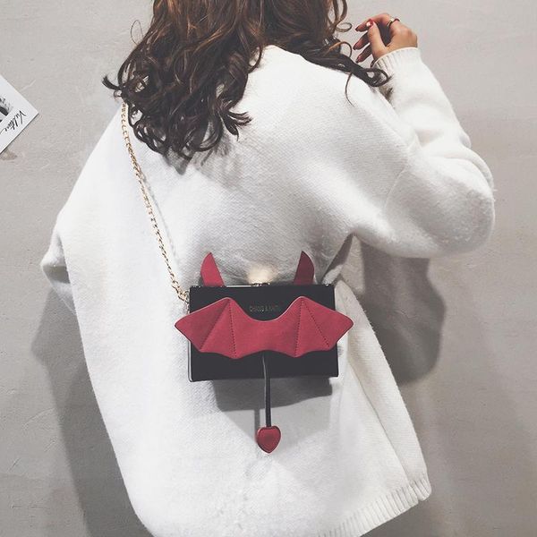 evening bags 2021 cute funny devil women's bag chic fashion chain box single shoulder simple diagonal small square
evening bags 2021 cute funny devil women's bag chic fashion chain box single shoulder simple diagonal small square