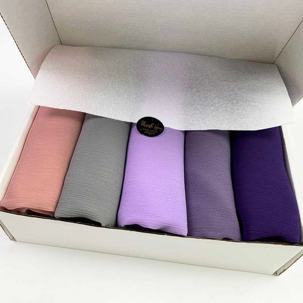 2020 trendy women's pleated hijab heavy chiffon scarf wrap solid color shawls headband muslim hijabs headscarf new q0828, Blue;gray
2020 trendy women's pleated hijab heavy chiffon scarf wrap solid color shawls headband muslim hijabs headscarf new q0828, Blue;gray
