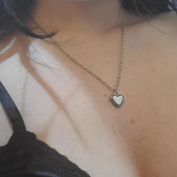 chains heart necklaces woman elegant necklace women korean fashion punk couples jewelry wedding trendy kpop party metal collier, Silver
chains heart necklaces woman elegant necklace women korean fashion punk couples jewelry wedding trendy kpop party metal collier, Silver