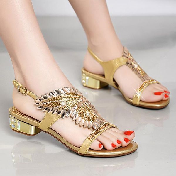 sandals rhinestone buckle low thick high heel gladiator wedding dress shoes a463 fashion women open toe shining blue, Black
sandals rhinestone buckle low thick high heel gladiator wedding dress shoes a463 fashion women open toe shining blue, Black