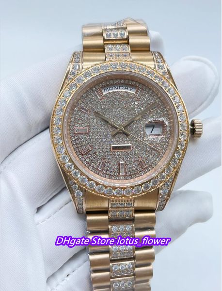 est watch mens ii 41mm 228349 rose gold full iced vs small diamond automatic fashion men's watches wristwatch, Slivery;brown
est watch mens ii 41mm 228349 rose gold full iced vs small diamond automatic fashion men's watches wristwatch, Slivery;brown