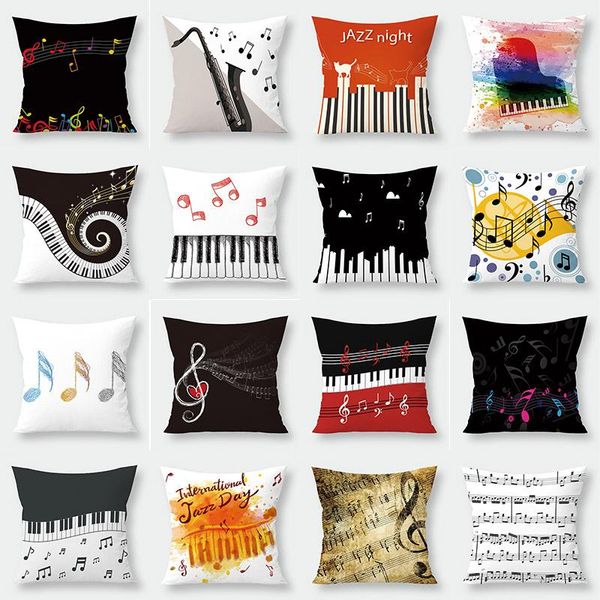 cushion/decorative pillow creative notes cushion piano saxophone print linen upholstery polyester car
cushion/decorative pillow creative notes cushion piano saxophone print linen upholstery polyester car