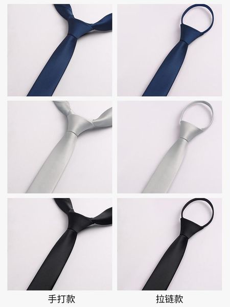 bow ties korean necktie men's trend black thin narrow small zipper formal dress knot easy to pull casual, Black;gray
bow ties korean necktie men's trend black thin narrow small zipper formal dress knot easy to pull casual, Black;gray