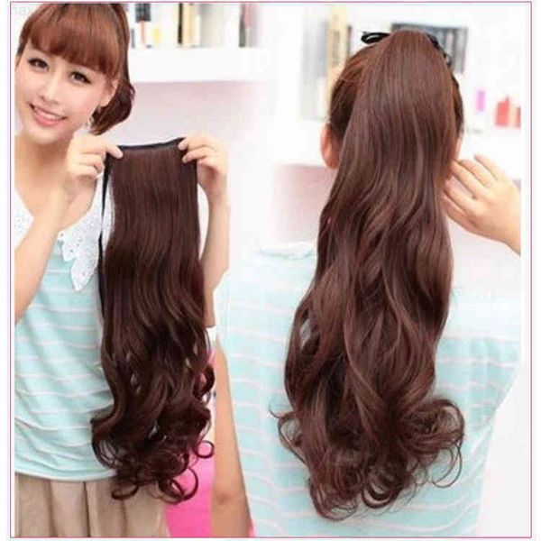 wig women's wig big wave long curly bandage tail extension piece chemical fiber false hair, Black
wig women's wig big wave long curly bandage tail extension piece chemical fiber false hair, Black