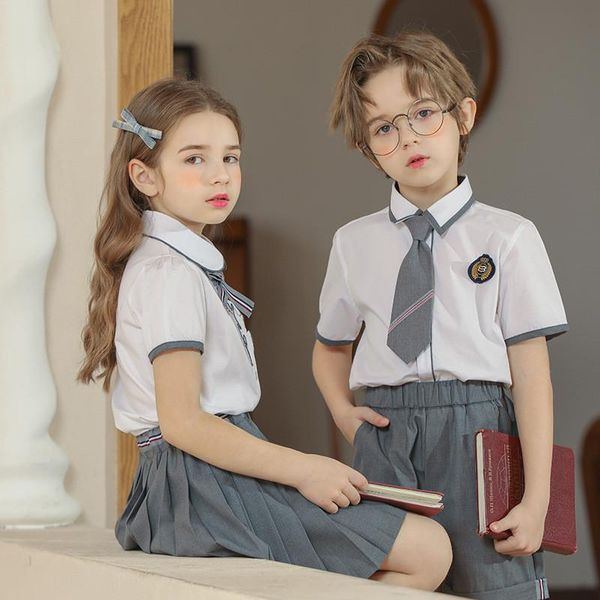 clothing sets 2021 style college children's school uniforms collective fashion trend british costumes girls skirts boys pants shirts, White
clothing sets 2021 style college children's school uniforms collective fashion trend british costumes girls skirts boys pants shirts, White