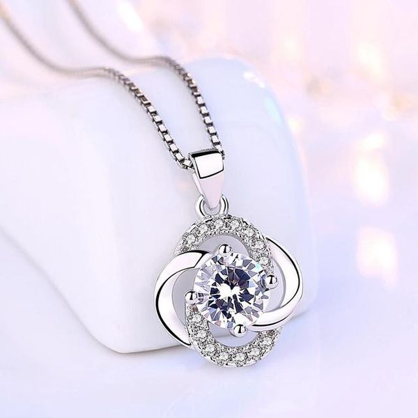 pendant necklaces xufan silver color fashion women jewelry purple crystal zirconia four-leaf clover flower necklace party gift
pendant necklaces xufan silver color fashion women jewelry purple crystal zirconia four-leaf clover flower necklace party gift