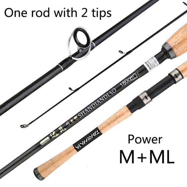 boat fishing rods long throw carbon lure rod power m/ml 2 tips spinning casting bait weight 5-20g
boat fishing rods long throw carbon lure rod power m/ml 2 tips spinning casting bait weight 5-20g