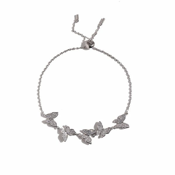 2021 fashion exquisite diamond four leaf clover butterfly link crystals clavicle chain bracelet 18k gold for van women&girls wedding valenti, Black
2021 fashion exquisite diamond four leaf clover butterfly link crystals clavicle chain bracelet 18k gold for van women&girls wedding valenti, Black