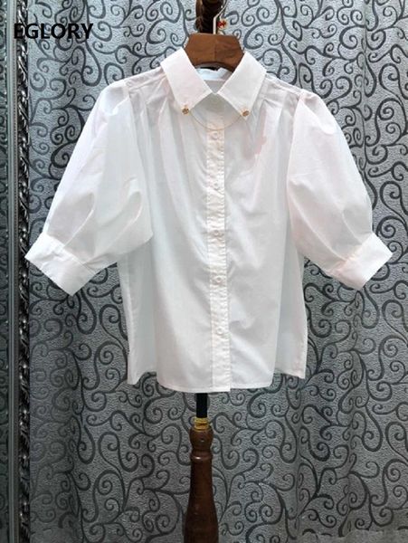 women's blouses & shirts cotton 2021 summer ladies turn-down collar chain beading deco short sleeve white yellow brown basic to
women's blouses & shirts cotton 2021 summer ladies turn-down collar chain beading deco short sleeve white yellow brown basic to