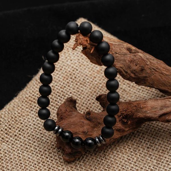 beaded, strands black natural stone 6mm beads bracelets for women transparent bead yoga elastic jewelry mens
beaded, strands black natural stone 6mm beads bracelets for women transparent bead yoga elastic jewelry mens