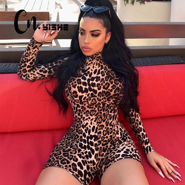 cnyishe streetwear leopard tiger print playsuit romper woman jumpsuits fashion long sleeve turtleneck casual slim body suit 210419, Black;white
cnyishe streetwear leopard tiger print playsuit romper woman jumpsuits fashion long sleeve turtleneck casual slim body suit 210419, Black;white