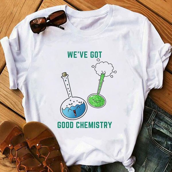 and women chemical formula tee men t shirts harajuku kawaii chemistry cartoon pattern elemen woment, White;black
and women chemical formula tee men t shirts harajuku kawaii chemistry cartoon pattern elemen woment, White;black