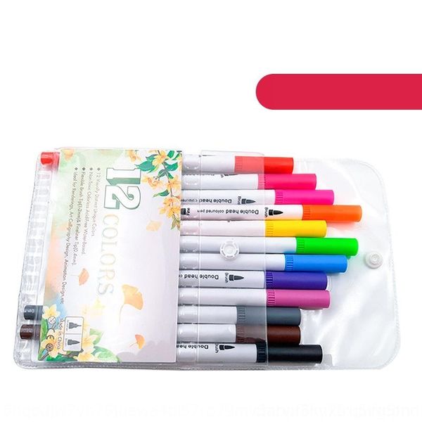 wr75 direct paintbrush sale of water-based painting pens double water color set color marker painting marker soft head pen, Black;red
wr75 direct paintbrush sale of water-based painting pens double water color set color marker painting marker soft head pen, Black;red